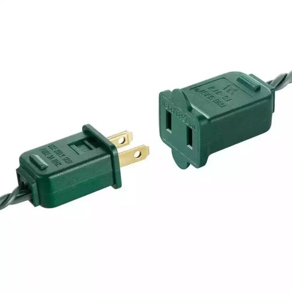 Home Accents 100 Count Red/Green Super Bright Steady Lit C9 Lights 65.4 Ft - Picture 7 of 7